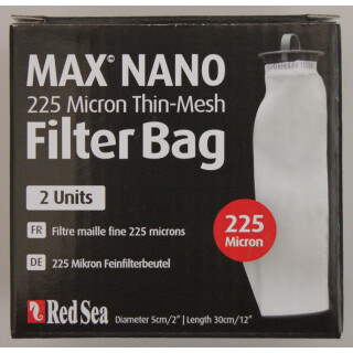 Red Sea Max-Nano Filter 225 Micron Thin Mesh filter bag...