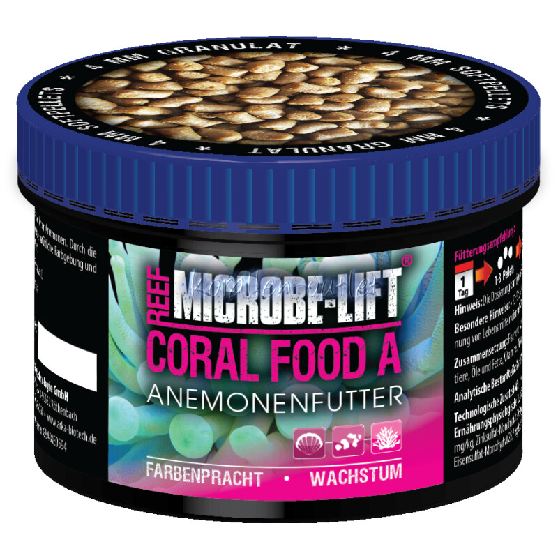 MICROBE-LIFT® Coral Food A Anemonensoftgranulat 150ml (50g)