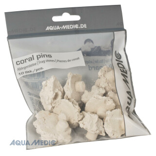 Aqua Medic coral pins (10 Stück) Ablegersteine für...