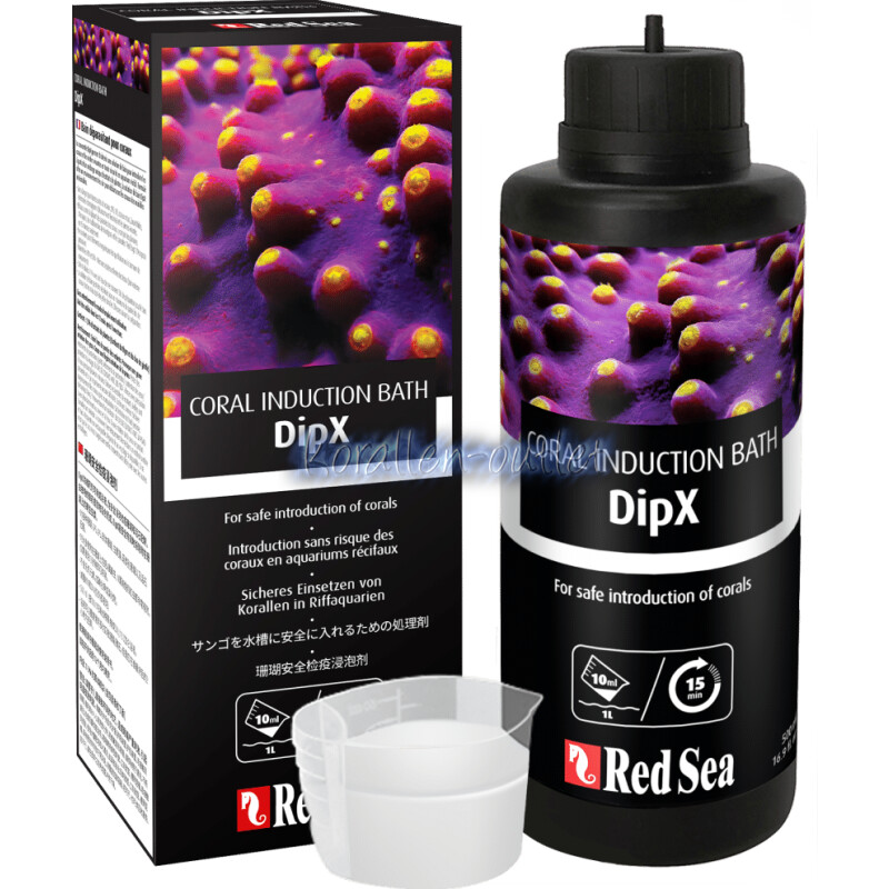 Red Sea DipX - 250ml - antiparasitäre Bade-Lösung für Korallen