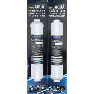 ARKA® myAqua190/380 - Fein- & Kohlefilter-Set, je 1 Stück