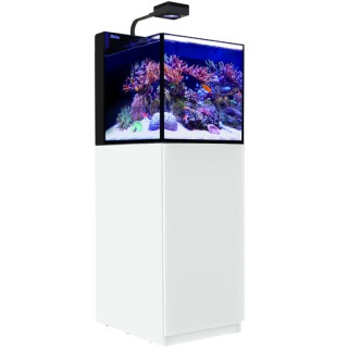 Red Sea MAX® NANO Peninsula - White with cabinet