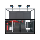 Red Sea REEFER&trade;-S 850 G2+ Deluxe System - Black (3 X RL 160 &amp; Mount arms)