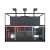 Red Sea REEFER™-S 1000 G2+ Deluxe System - Black (3 X RL 160 & Mount arms)