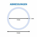 ARKA&copy; Silikonschlauch 5m (Ozon- &amp; CO2-fest)  4/6 mm Farbe: Grau
