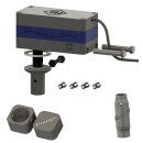 TheSilentWave Dreheinheit mit Steg-Befestigung bis 12mm Glas (horizontal)